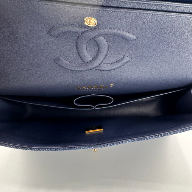 Sac Timeless Chanel Bleu Jean