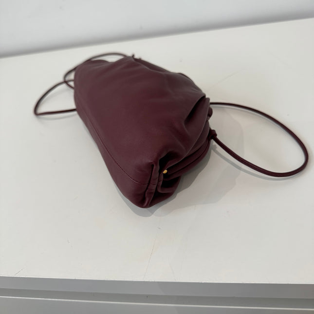 Sac Bottega Veneta Mini Pouch Burgundy