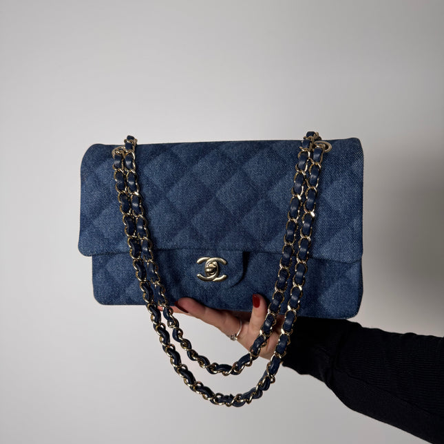 Sac Timeless Chanel Bleu Jean