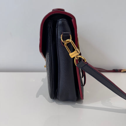 Pochette Métis Louis Vuitton Cuir empreinte marine