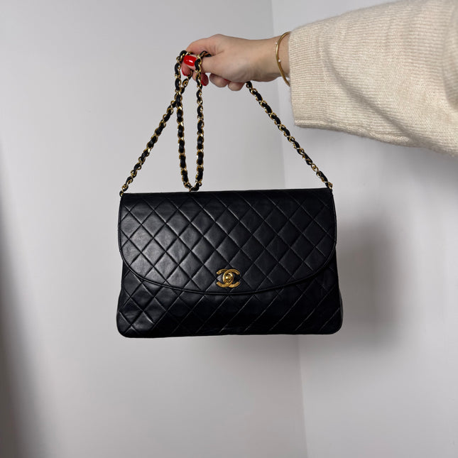 Sac Chanel Classique Bandoulière Noir Vintage