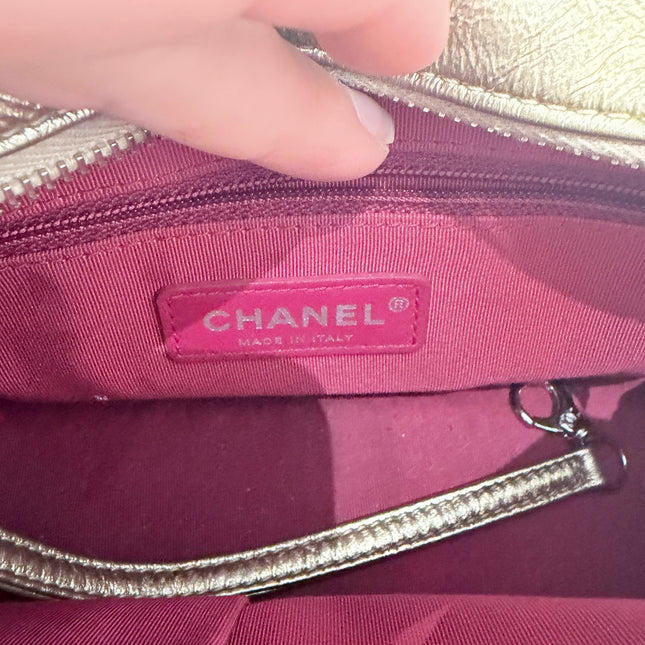 Sac Chanel mini Gabrielle Doré