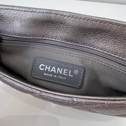 Sac Chanel Demie lune argent