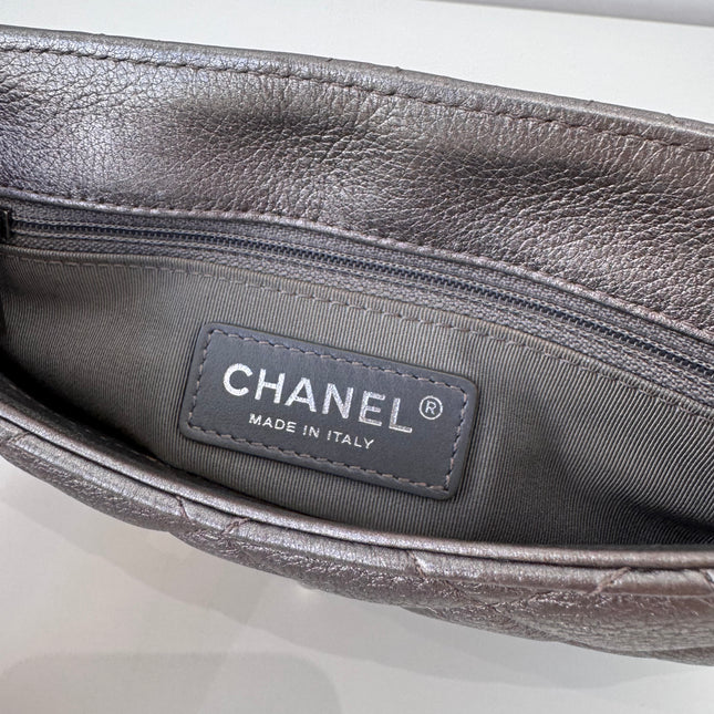 Sac Chanel Demie lune argent