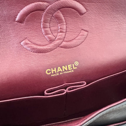 Sac Chanel Timeless vintage 25 cm noir