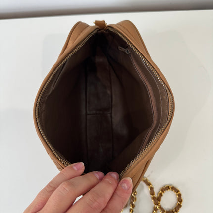 Sac Chanel Caméra Caramel bandoulière
