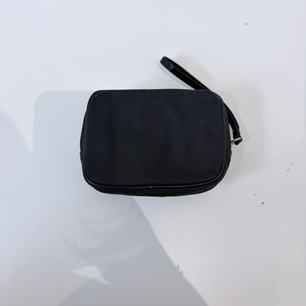 Trousse Dior à dragonne toile noire