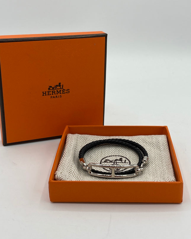 Bracelet Hermès Roulis Noir T1