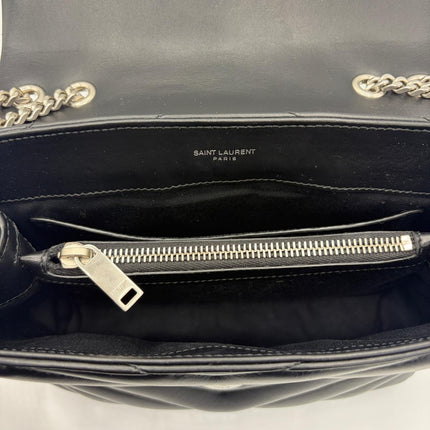 Sac Saint Laurent Loulou small bijouterie argent