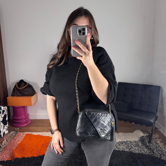 Sac Chanel Caméra Noir