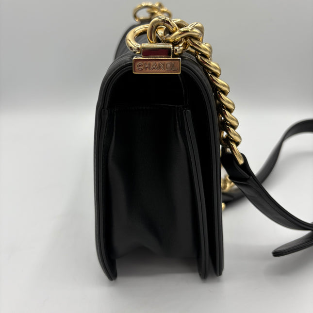 Sac Chanel Boy chevrons médium