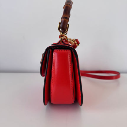 Sac Gucci Bamboo 1947 mini orange