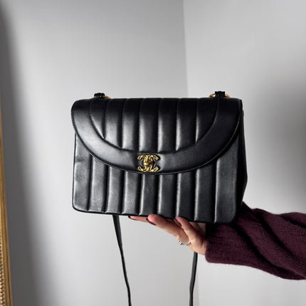 Sac Chanel Vintage Classic Flap Noir