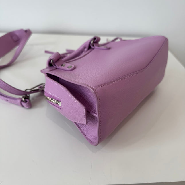 Sac Balenciaga mini neo City lilas