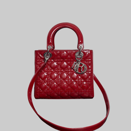Sac Lady Dior Medium Vernis Dior