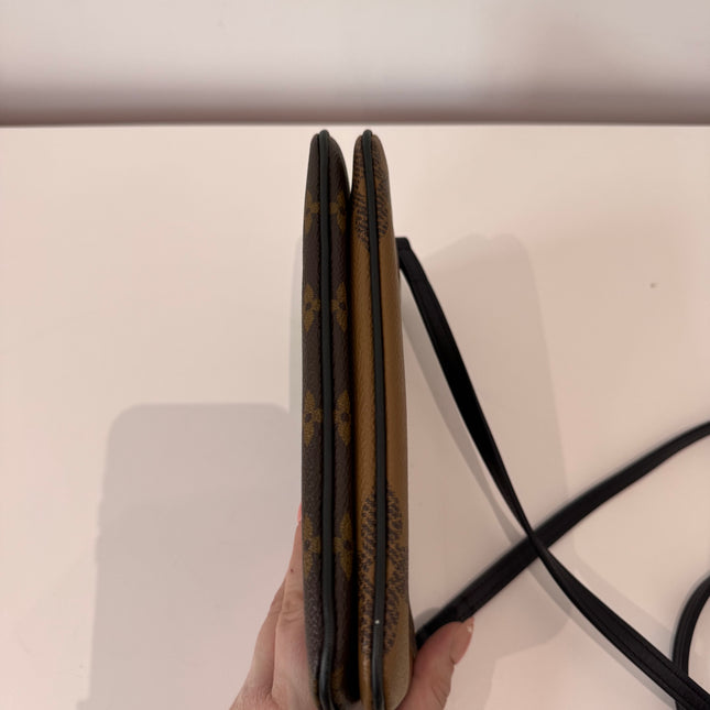 Pochette Louis Vuitton Double zip reverse