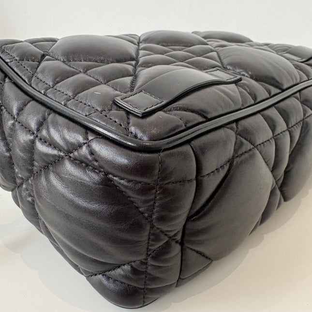Sac Dior Camp Small cuir noir