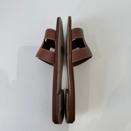 Sandales Hermès Oran Gold T36