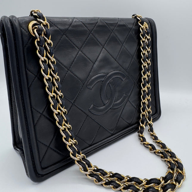Sac Chanel Single flap Vintage Noir