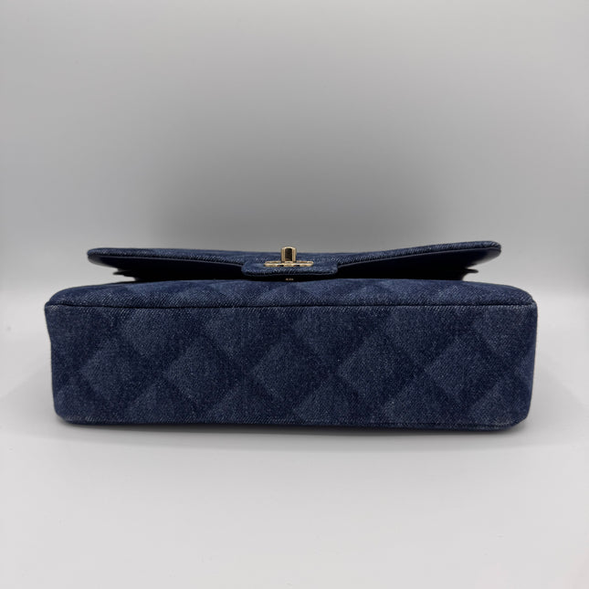 Sac Timeless Chanel Bleu Jean