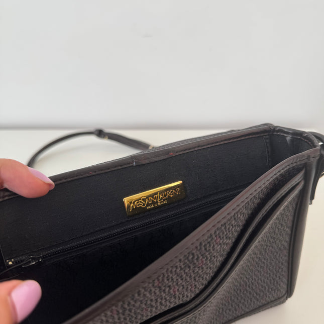 Sac bandoulière pochette Yves saint Laurent rive gauche vintage
