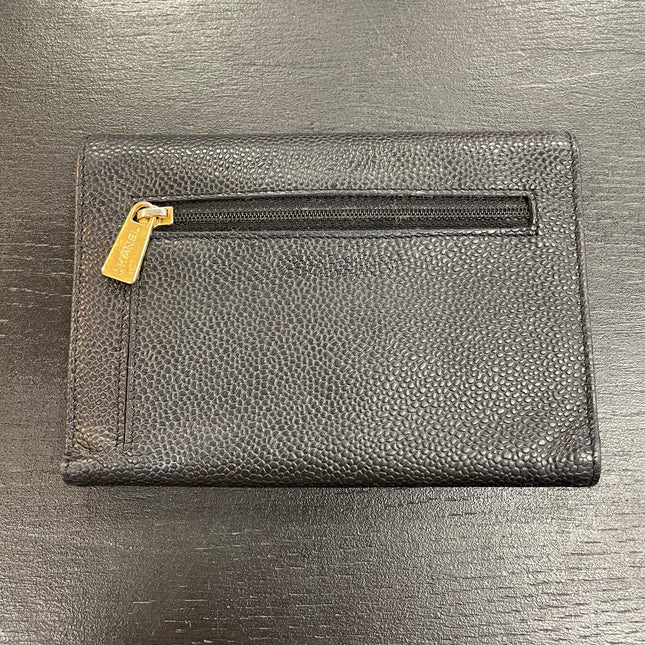 Portefeuille Chanel cuir caviar