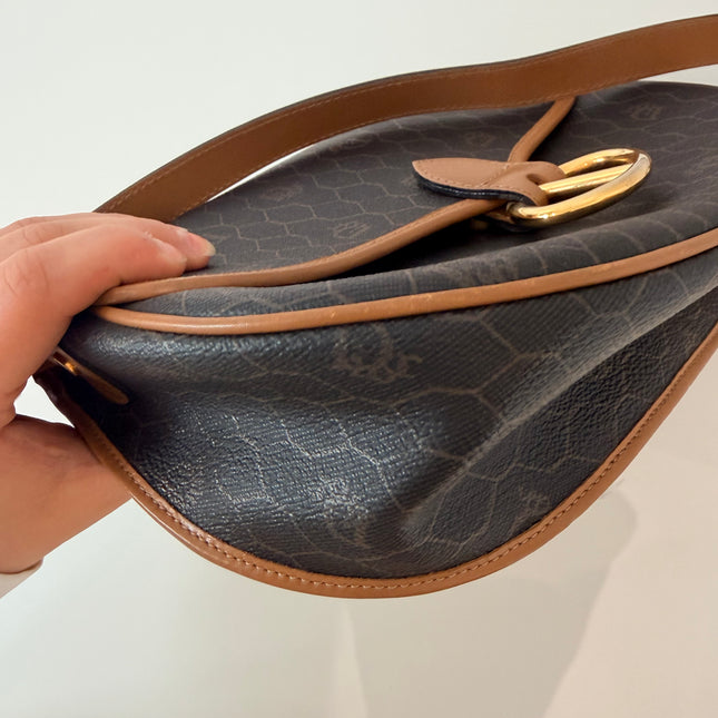 Sac Dior bandoulière toile nid d’abeilles