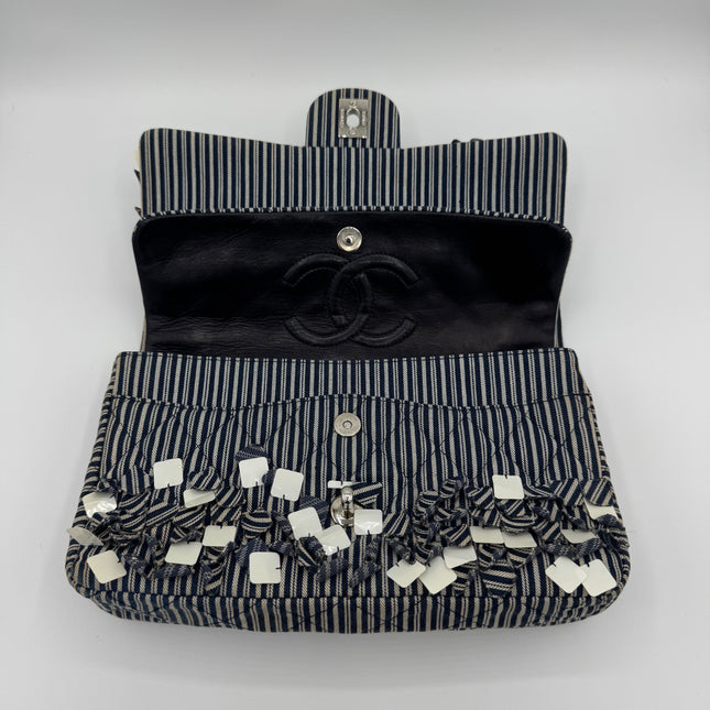 Sac Chanel Timeless Tissu Rayé