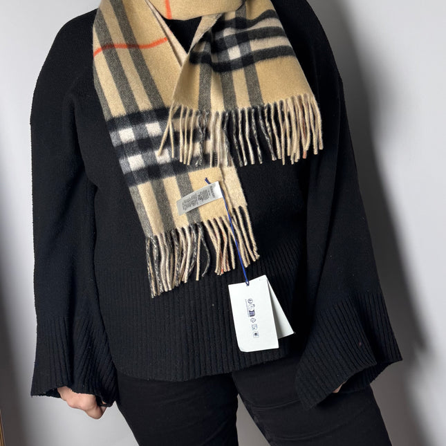 Écharpe Burberry Cachemire 168cm