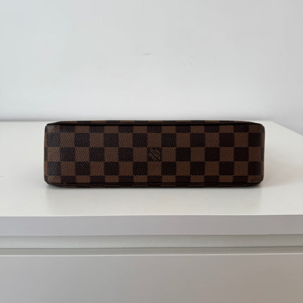 Sac Pochette Louis Vuitton Recoleta Damier Ébène
