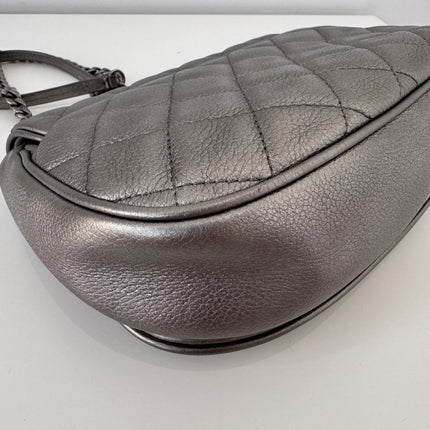 Sac Chanel Demie lune argent
