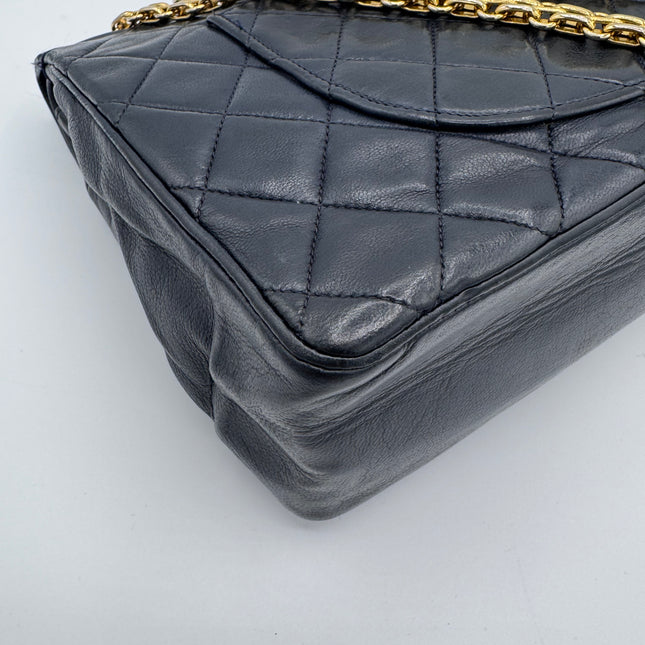 Sac Chanel Vintage Timeless Marine