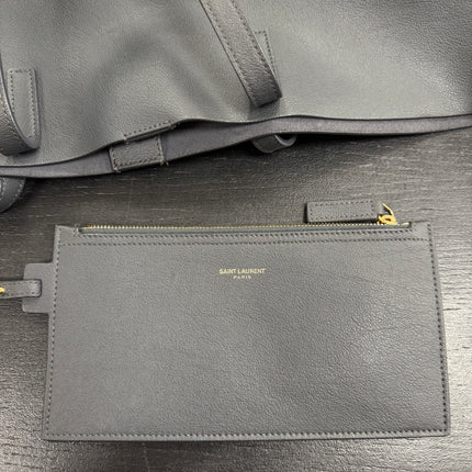 Sac Shopping Saint Laurent Gris