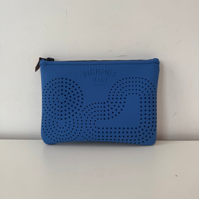 Trousse Hermès Néobain PM Bleu
