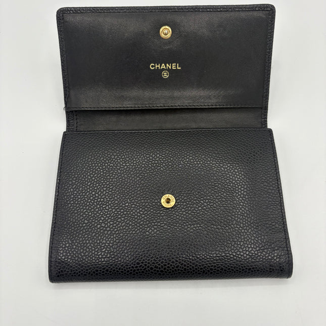 Portefeuille Chanel Cuir caviar