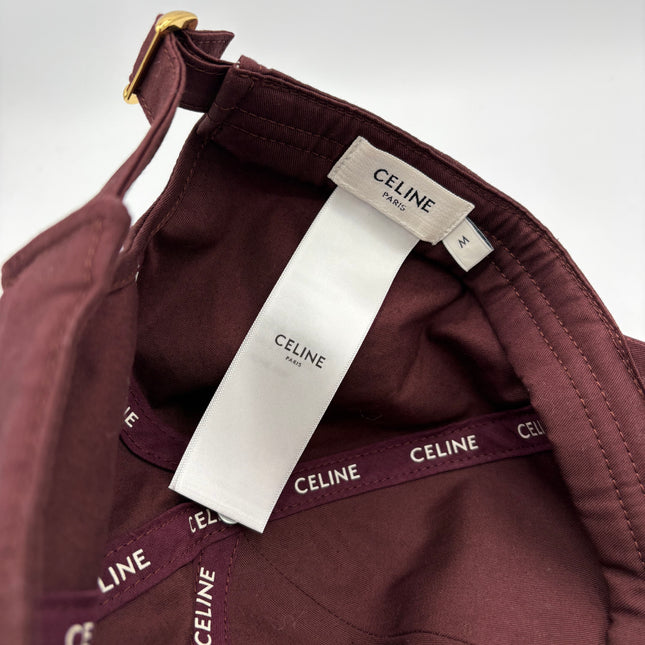 Casquette Céline bordeaux Taille M