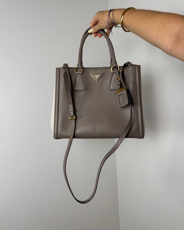 Sac Prada Galleria bandoulière moyen