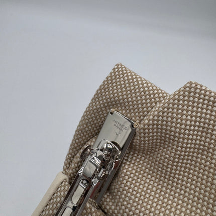 Barrette Hermès Grenelle beige