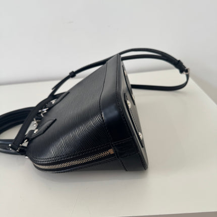 Sac Louis Vuitton BB Alma Cuir Épi Noir