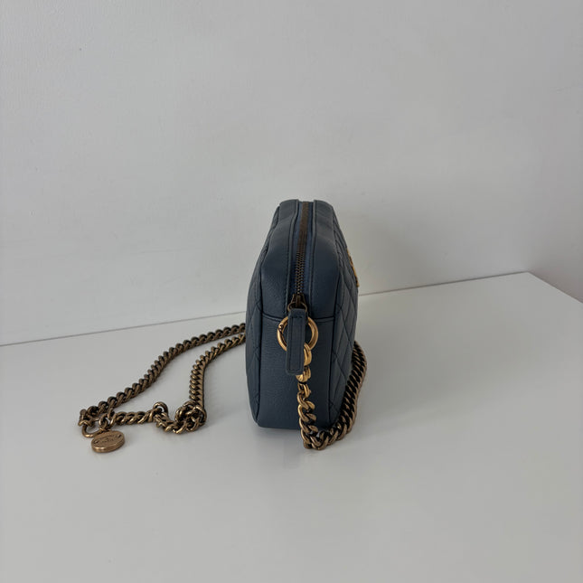 Sac Chanel Caméra Bleu éteint