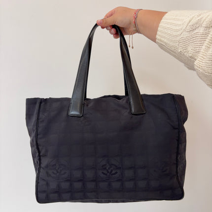 Sac Cabas Chanel CC Travel Line Nylon