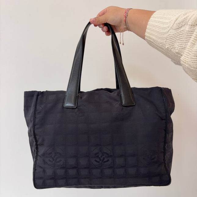 Sac Cabas Chanel CC Travel Line Nylon