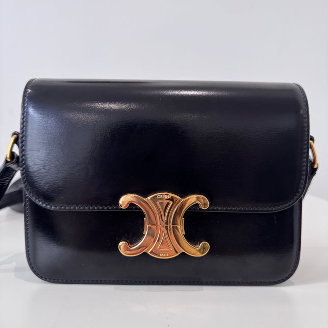 Sac Celine Triomphe Teen noir