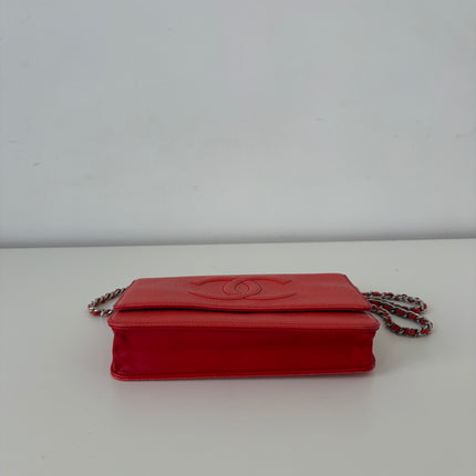 Sac Chanel Wallet on chain Corail
