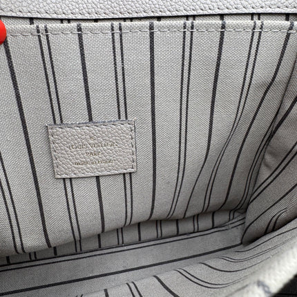 Sac Louis Vuitton Métis Cuir Empreinte tourterelle