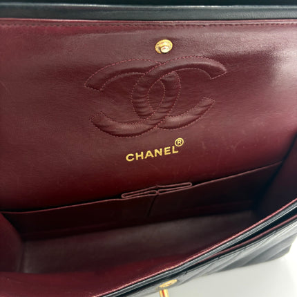 Sac Chanel Timeless chevrons noir