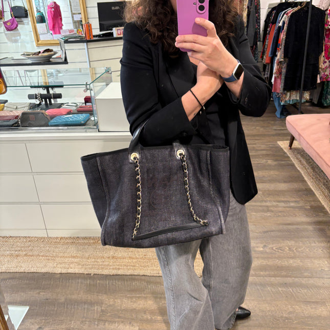 Cabas Chanel Deauville Grand modèle