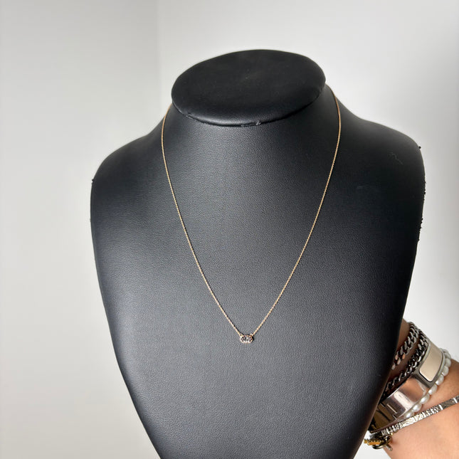 Collier Gynette NYC Ellipses et sequins