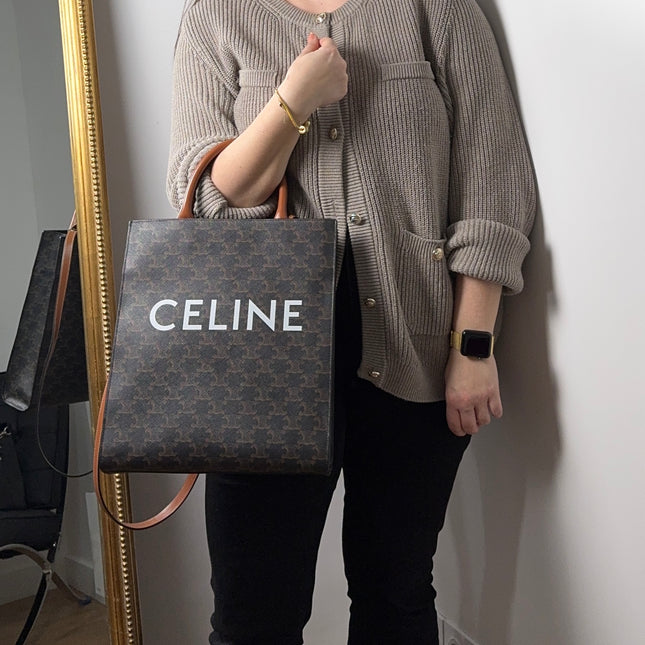 Cabas vertical Céline grand modèle
