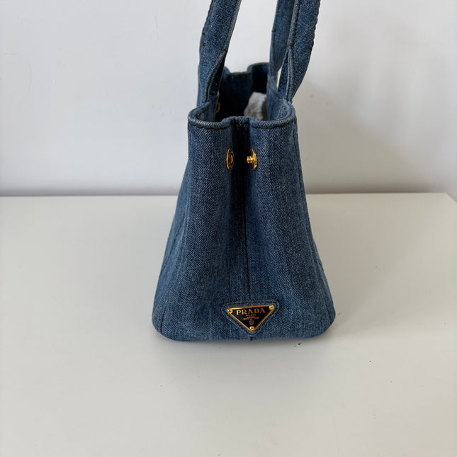 Sac Cabas Denim Prada Tu